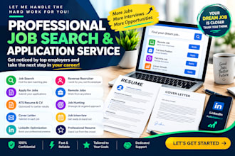 help with job applications, job search, apply for jobs, job hunting, remote job