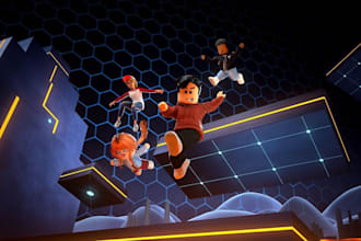 develop a complete roblox game with scripting and systems