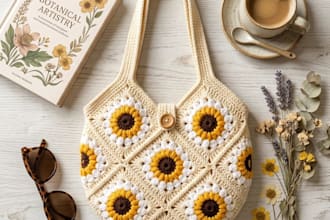 provide ready made crochet PDF patterns with step by step pictures