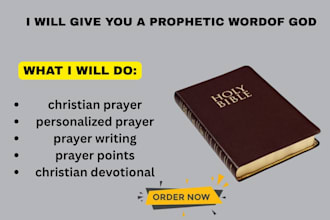 write personalized christian prayers and meaningful prayer points