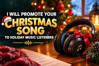 promote your christmas song to holiday music listeners