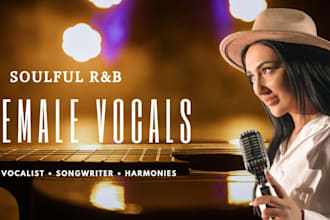 be your rnb soul female vocalist and songwriter