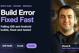 fix expo eas and react native build errors