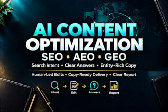 optimize your website content for aeo, GEO and ai search