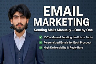 be your manual email sender for cold email marketing campaigns