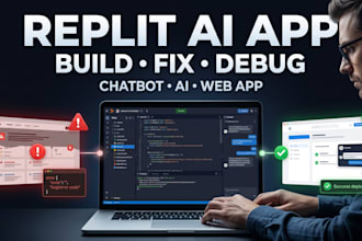 replit app development replit bug fixing replit web app debugging replit chatbot