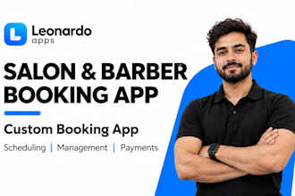 build salon booking app barber shop app hair stylist spa app
