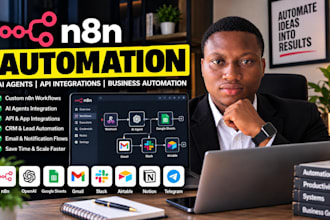 build custom n8n automation workflows and integrations