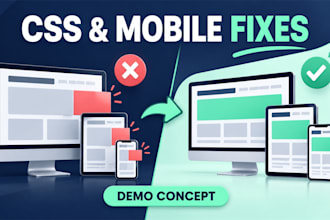 fix CSS and mobile layout issues on your website