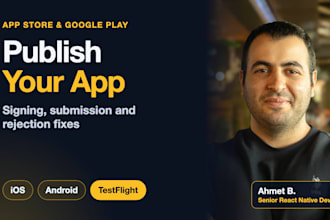 publish your react native or expo app to app store and google play