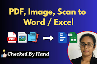 do PDF to word, scan PDF to word, or handwriting to word