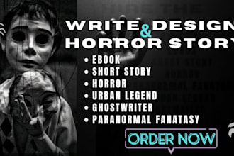write a chilling horror story, a scary short story