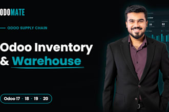 implement and customize odoo inventory and warehouse management