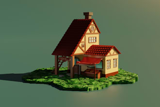 create a 3d isometric scene for your dnd game