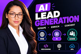 create ai powered lead generation workflows with apis and web scraping
