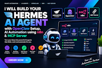build hermes ai agent, openclaw setup, ai automation, n8n mcp server, claud code