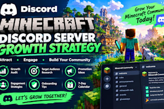 create a discord server growth strategy for your gaming community