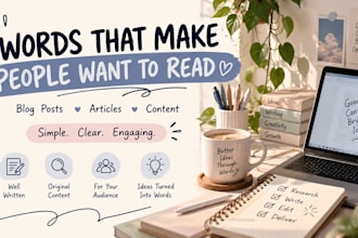 turn your ideas into fun and engaging blog posts