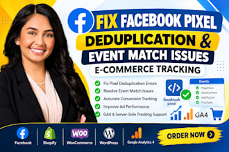fix facebook pixel deduplication and event match issues ecommerce tracking