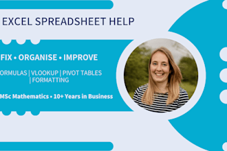 fix organise and improve your excel spreadsheet