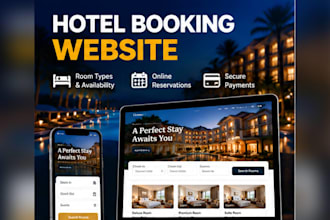 build a wordpress hotel booking website with room types and online payments