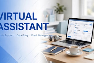 be your reliable virtual assistant for admin tasks