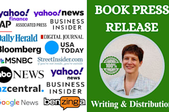 book publicity, book press release distribution, author promotion book launch PR