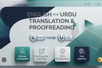 manually translate english to urdu