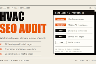 audit your hvac SEO to get found on google and ai search