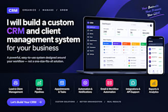 build a custom CRM and client management system for your business