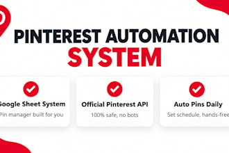 set up auto pin pinterest automation system for etsy and shopify