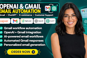 integrate openai chatgpt gmail using zapier for ecommerce and customer support