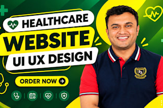 design healthcare homecare website UI UX in figma