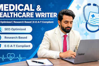 write medical pharma and healthcare articles and blogs