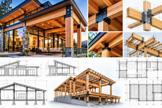 design glulam beams and structural framing for washington projects for US homes