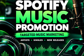 targeted spotify music promotion for artists and new releases