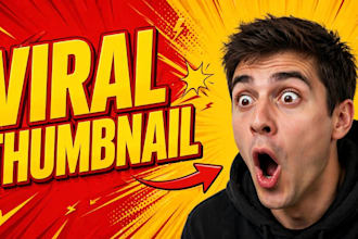 design viral youtube thumbnails for high CTR