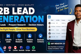 do targeted b2b lead generation and linkedin lead generation