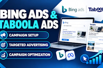 run and manage taboola, outbrain and mgid native ad campaigns