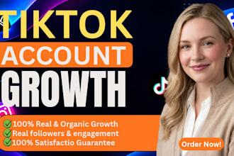 organic grow your tik tok follower, x twitter, facebook page ads and instagram