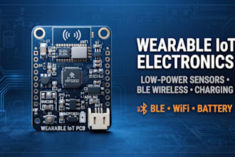 develop wearable iot electronics with low power sensors and wireless connectivit