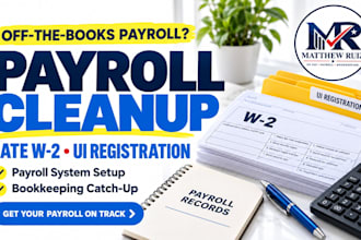 rescue your off the books payroll with late w 2 filing and state UI registration