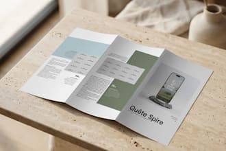 design a brochure for your brand