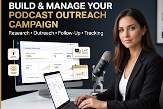 build and manage your podcast outreach campaign
