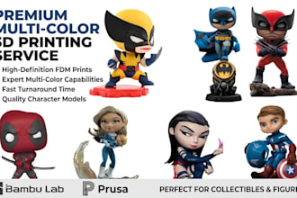paint stl to 3mf, add color split parts for bambulab muticolor 3d printers