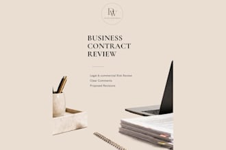 review your business contracts
