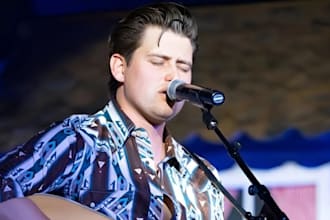 be your country singer for country rock, acoustic and country pop vocals