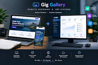 build a dynamic website for you
