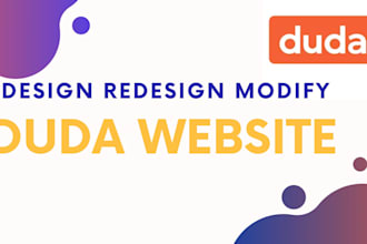 design redesign modify duda website using duda website builder