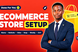 setup klarna emotive nopcommerce mergado ntsuite weebly keap odoo fishbowl cin7